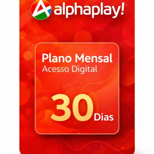 Recarga AlphaPlay 30 dias — Plano mensal Recarga AlphaPlay 30 dias — Plano mensal