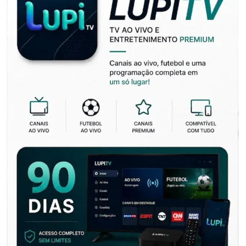 Recarga LUPITV 90 dias — Plano trimestral Recarga LUPITV 90 dias — Plano trimestral