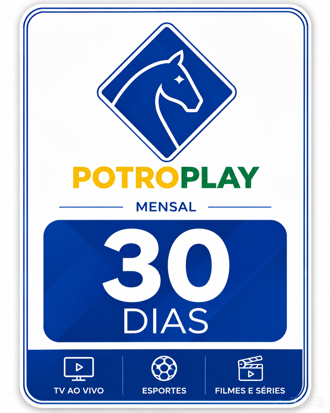 Recarga 14 PotroPlay 30 dias
