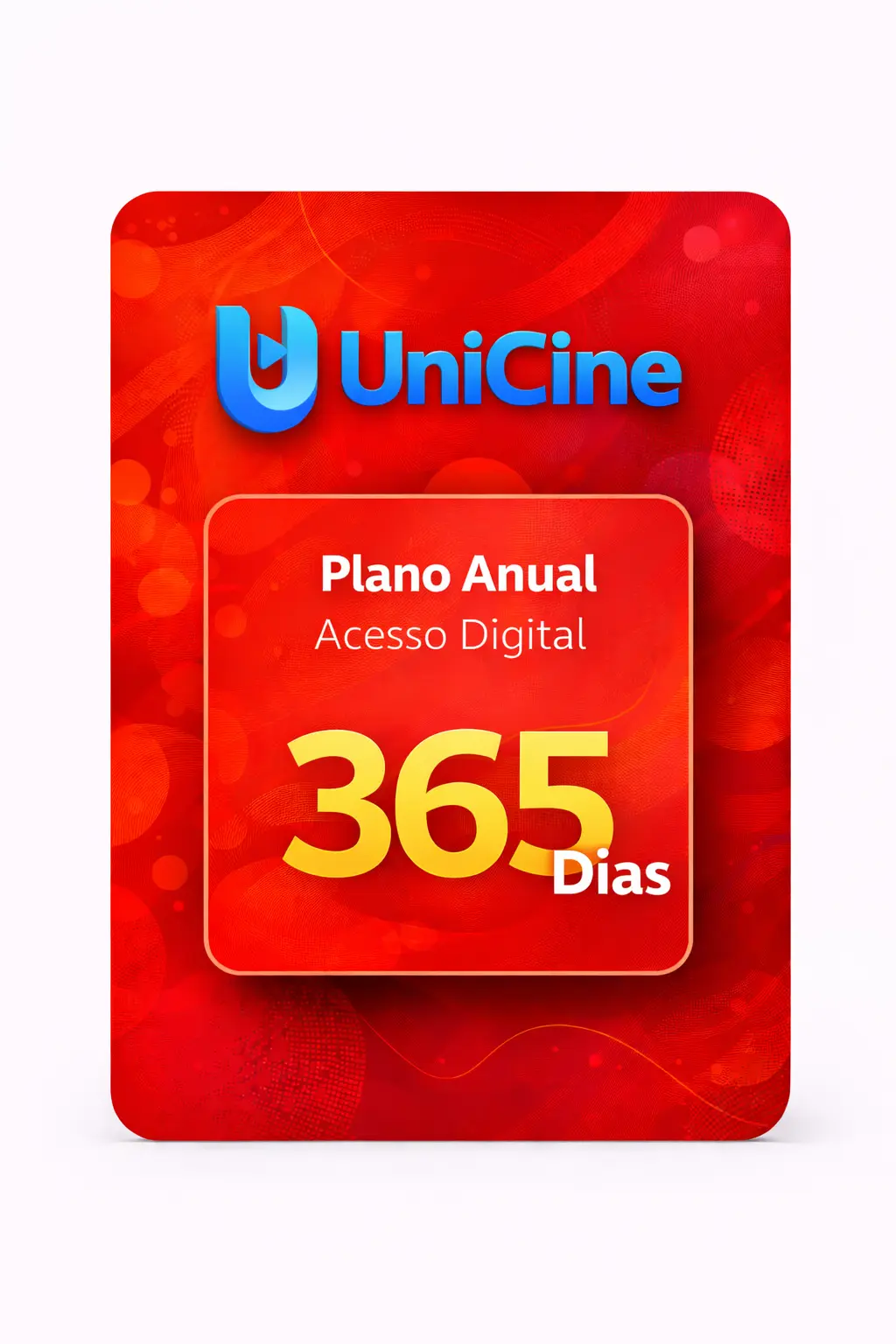 Recarga 21 UniCine 365 dias