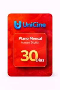 UniCine 2 Recarga UniCine mensal de 30 dias