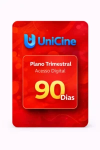 UniCine 3 Recarga UniCine trimestral de 90 dias