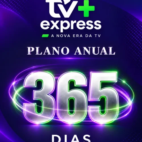 Recarga TV+ Express 365 dias — Plano anual